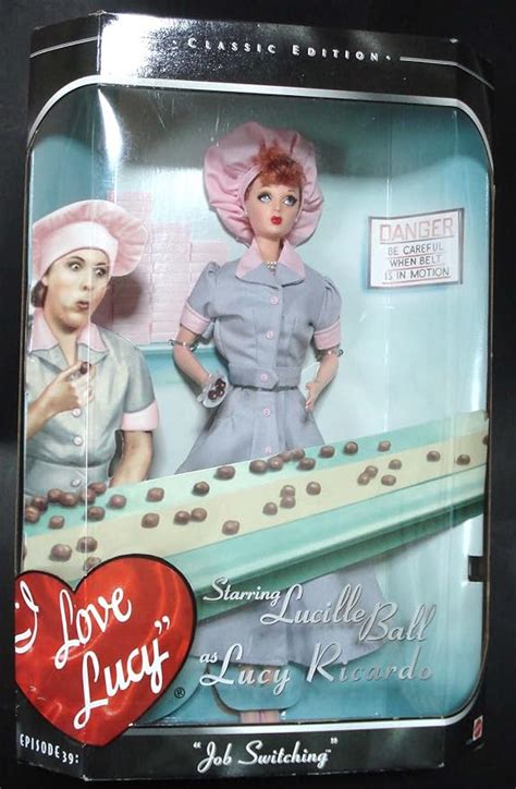 barbie i love lucy job switching doll classic edition 1998 mattel au toys and games