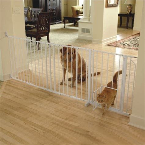 Do note it is a completely free standing dog gate, hence it will not be able withstand the forces from large dogs. Maxi Walk Through Pet Gate, 50-59 Inches Wide, Gate ...