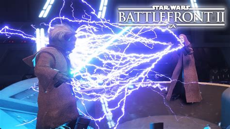 Yoda Vs Palpatine Rots In Battlefront 2 Youtube
