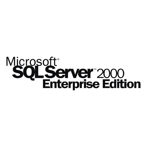 Microsoft Sql Server 2000 Logo Png Transparent Svg Vector Freebie