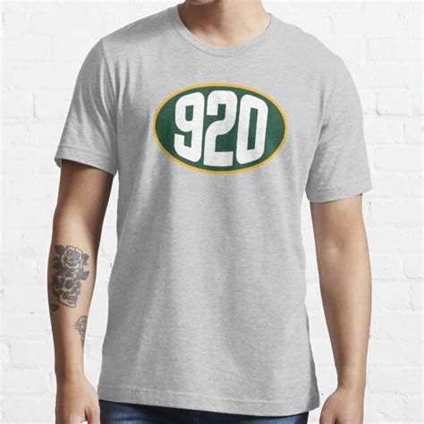 Green Bay 920 Area Code T Shirt For Sale By Justinwmiller Redbubble