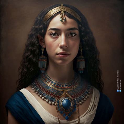 Ancient Egyptian Woman According To Artificial Intelligence Ancient Egyptian Women Egyptian