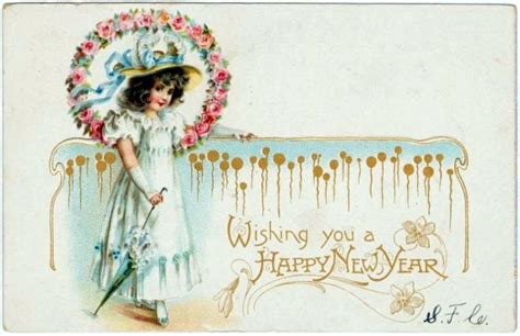 Vintage New Years Eve Images