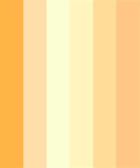 Pastel Orange With Cream Color Palette Cream Color Scheme Orange Color