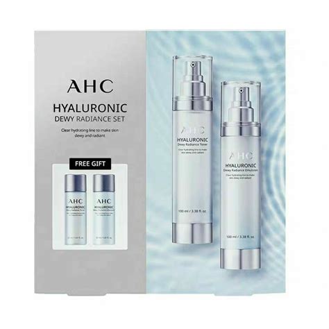 Ahc Hyaluronic Dewy Radiance Skin Care Set X Ml X Ml Shopee