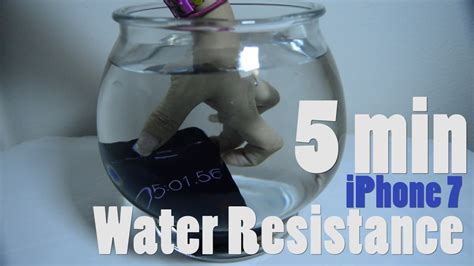 5 Minute Of Iphone 7 Water Resistance Test Youtube