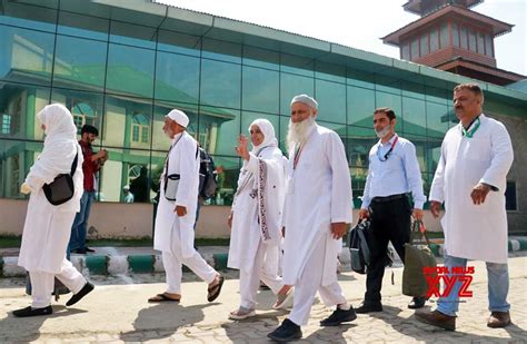 Srinagar Haj Pilgrims Arrive At Haj House To Leave For Annual