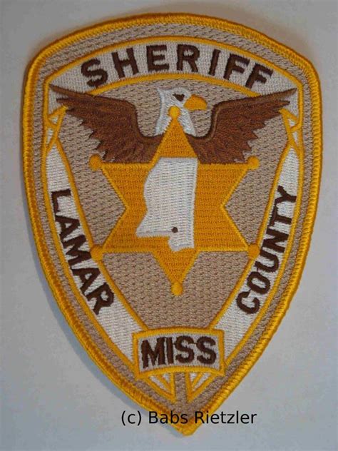 Program local police frequencies from lamar county, mississippi into your scanner. Sheriff and Police Patches