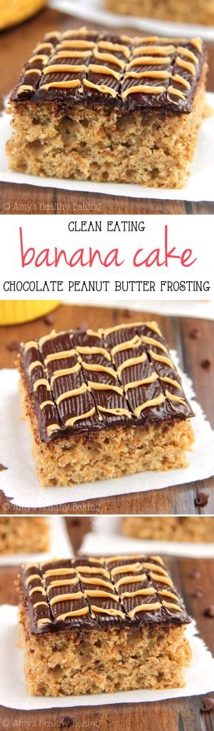 Stir occasionally with a slotted spoon to keep the peanuts from burning. Banana Cake with Fudgy Chocolate Peanut Butter Swirl Frosting | Amy's Healthy Baking