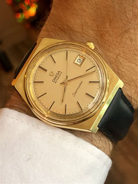 Omega Seamaster Automatic 1970 Vintage Gold Plated Mens Watch Omega