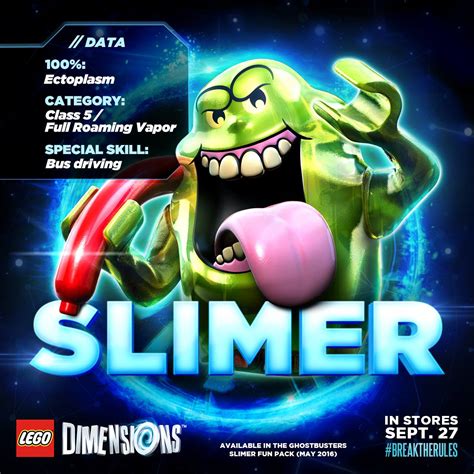 Lego Dimensions Ghostbusters Slimer Fun Pack Ghostbusters Wiki