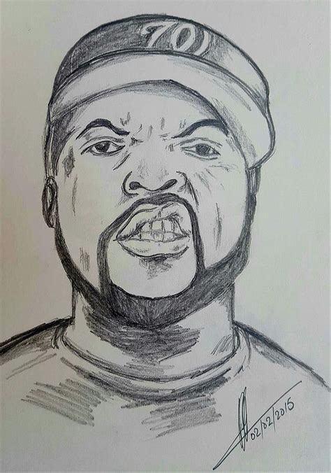 Ice Cube Drawing By Collin A Clarke Fine Art America