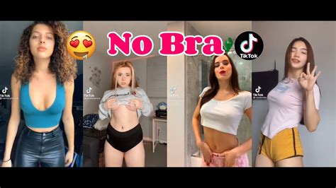 Tik Tok No Bra Challenge Compilation TIKTOK HOTTEST GIRLS 6 YouTube
