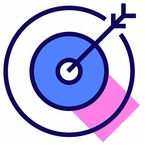 Aim Arrow Goal Target Icon Download On Iconfinder