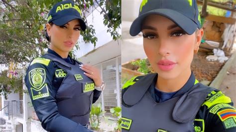 Ella Es La Polic A M S Sexy De Colombia