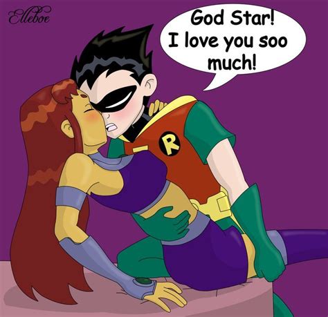 Pin On Teen Titans Robin X Starfire