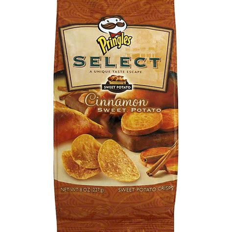 Pringles Select Sweet Potato Crisps Cinnamon Artisan And Specialty