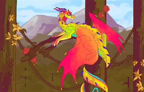 Rain By Spxcepirate On Deviantart Wings Of Fire Dragons Wings Of