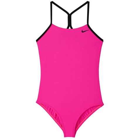 Nike Big Girls Solid Racerback One Piece Swimsuit Bobs Stores