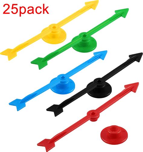 Chengu 4 Inch Arrow Game Spinners Plastic Arrow Spinner In 5 Colors For