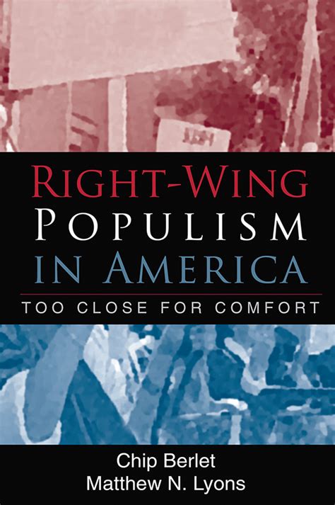 right wing populism in america too close for comfort