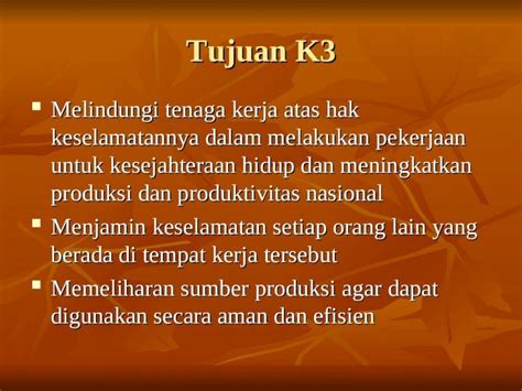 Kesehatan Dan Keselamatan Kerja Dan Lingkungan Hidup K3lh Ppt File