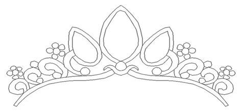 Download 28+ Collection Of Rapunzel Crown Drawing | Rapunzel Crown ...