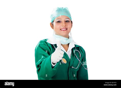 Indian Medical Surgeon Doctor Stock Photo Alamy