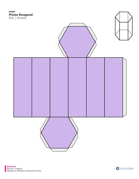 Prismas Rectangulares Para Armar Plantillas De Figuras Geométricas