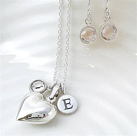 April Crystal Birthstone Necklace By Sophie Jones Jewellery