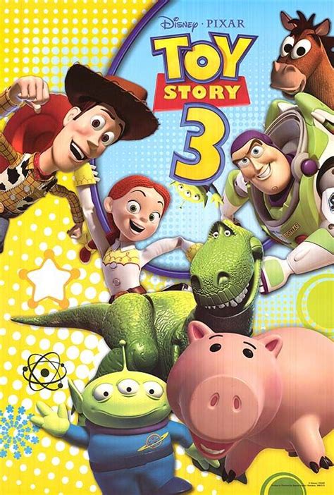 Toy Story 3 Movie Poster Featuring All Major Characters Toy Story 3