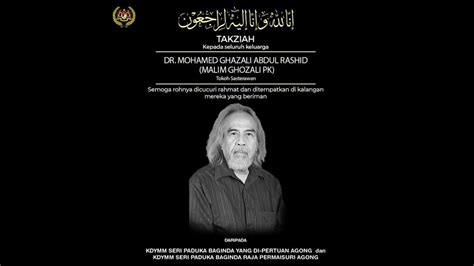 Zillposted on august 5, 2019august 3, 2019categories kata katatags ucapan takziah in english. Agong zahirkan ucapan takziah pemergian tokoh sasterawan ...