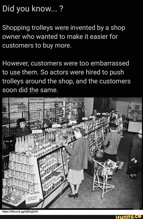 Did You Know Shopping Trolleys Were Invented By A Shop Owner Who