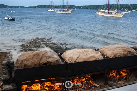 Cabbage Island Clam Bake Boothbay Harbor Maine Scott B Smith Imagery
