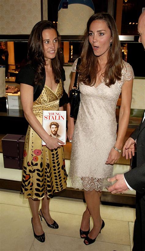 Pippa and Kate Middleton attend the book launch party of ...
