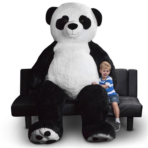 World Plush Toys 94 Inch Giant Panda Bear Stuffed Animal Free