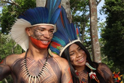 Casamento Indígena Raro Entre Povos Guarani E Tupinikim No Es É A Esperança Do Melhor E Que A