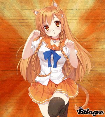 Kawaii Orange Hair Anime Girl Anime Wallpaper HD 68256 The Best Porn