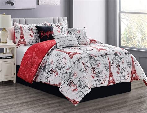 Bedding Haus Queen Size 7pc Comforter Bed In A Bag Set