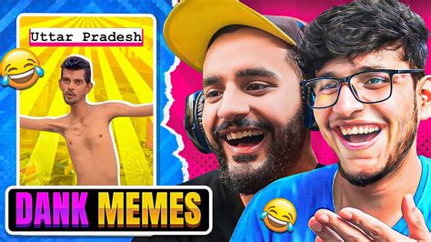 try not to laugh challenge vs my brother dank memes edition youtube