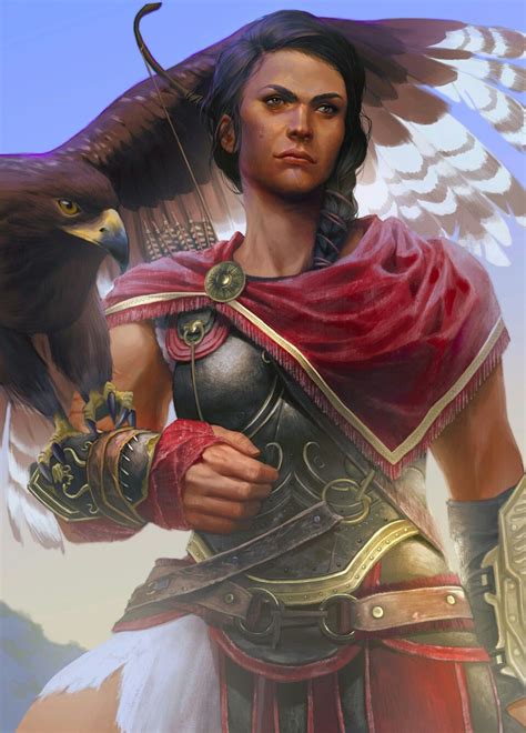 This hd wallpaper is about kassandra in assassin's creed odyssey 4k, original wallpaper dimensions is 3840x2160px, file size is 1.81mb. Kassandra and Ikaros | Assassins creed art, Assassins ...