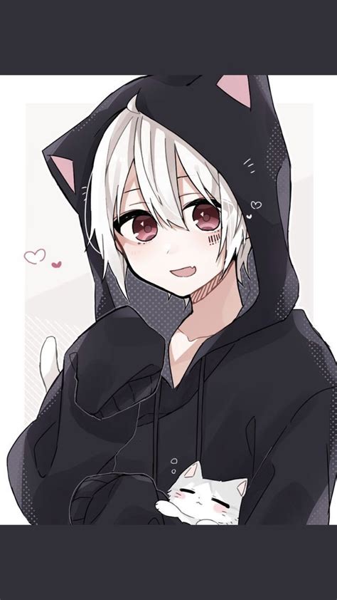 Pin By Chaki On ☁️cuties Cute Anime Chibi Anime Cat Boy Anime Wolf Girl