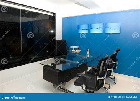 Modern Manager Office Interior Stock Photo Image Of Indoor Chair