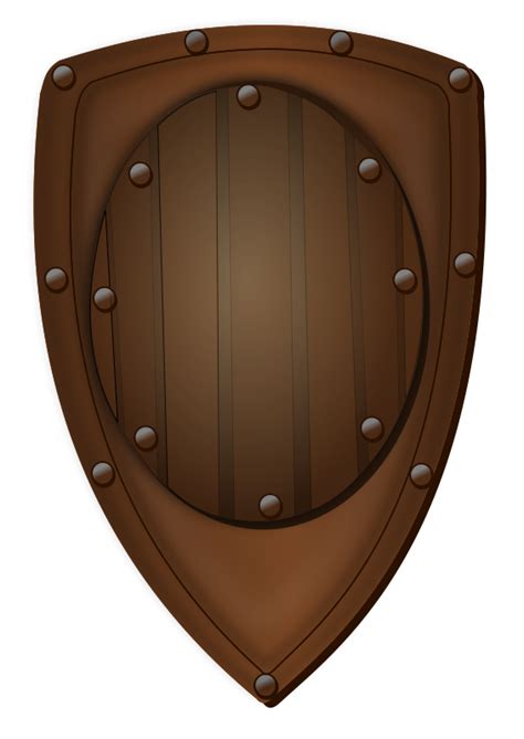Wood Shield Logo Clip Art Library