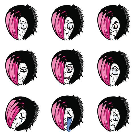 Pictures Of Emo People Illustrations Royalty Free Vector Graphics