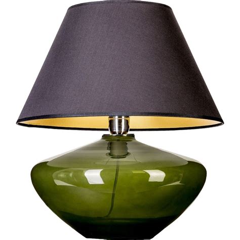 Modern Madrid Green Black Glass Bedroom Table Lamp 4concepts