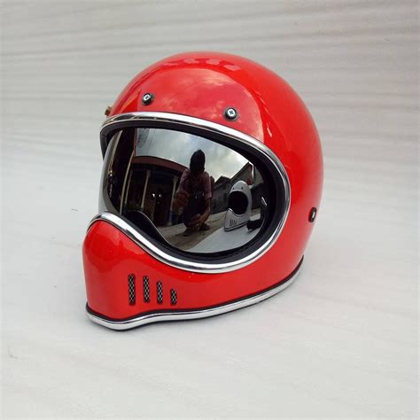 Jual Helm Custom Cakil Xbone With Space Visor Di Lapak Fourtin Garage Amirull Zulkarnain Bukalapak