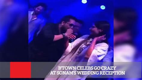 B’town Celebs Go Crazy At Sonam’s Wedding Reception Youtube