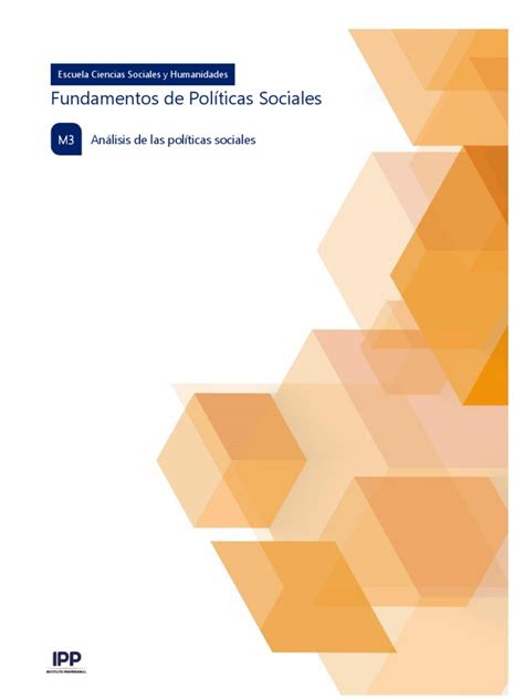 M3 Fundamentos De Políticas Sociales Pdf Politica Social Diseño