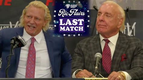 Jeff Jarrett On Ric Flair S Last Match Youtube